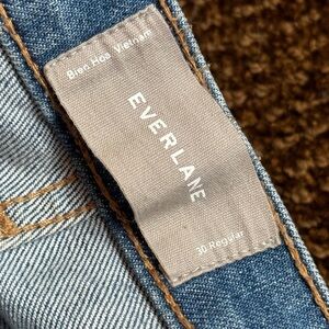 Everlane Womens High Rise Straight Regular 30 Jeans